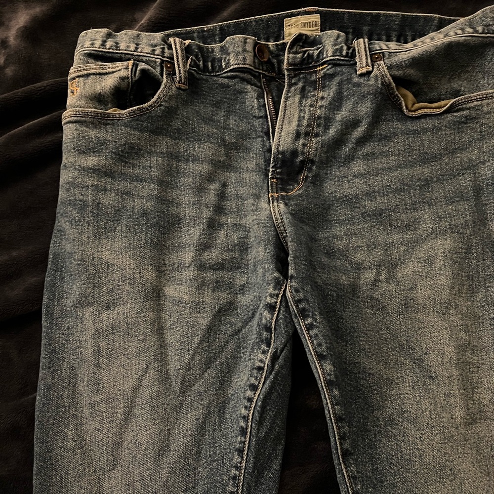 Todd Snyder Blue Denim Jeans, 34x34, slim fit